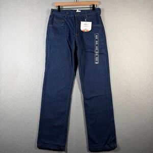 Rasco FR4622 Mens Dark Wash Denim Flame Resistant Workwear Jeans 30x30